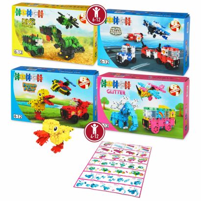 Jeu de construction 6 en 1