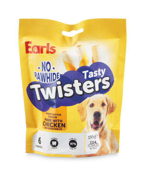 Earls No Rawhide Chew Twisters