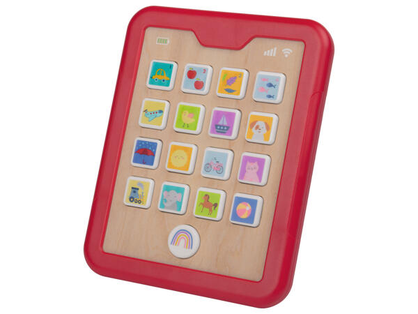 Wooden Toy Tablet