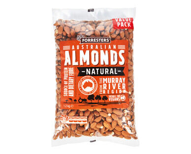 Forresters Natural Almonds 1.2kg