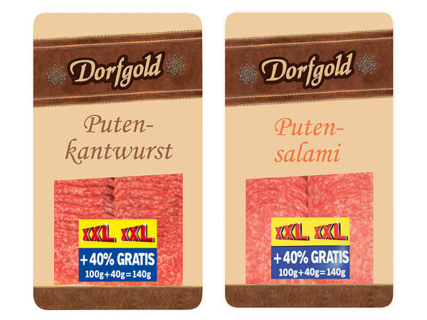 DORFGOLD Putenrohwurst