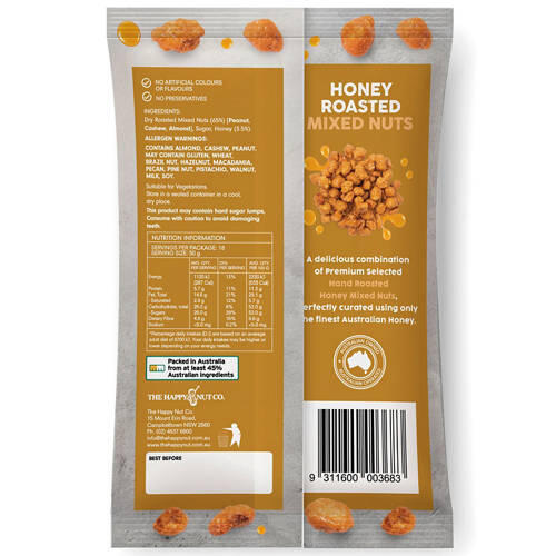 Honey Roasted Mixed Nuts 900g