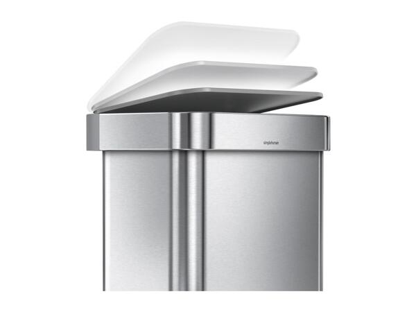 Simple Human 45L Stainless Steel Pedal Bin