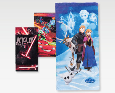 STAR WARS™/CARS/FROZEN Kinder-Badetuch