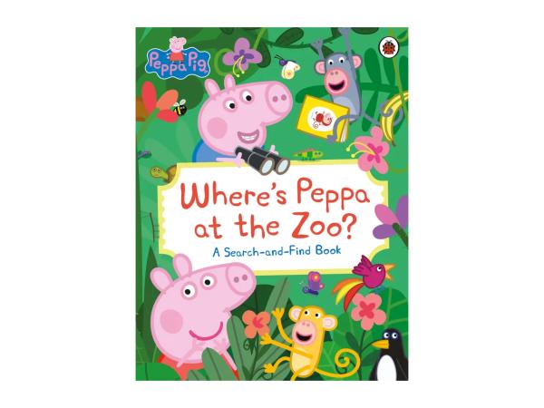 Search and Find Book - Where's Peppa at the Zoo