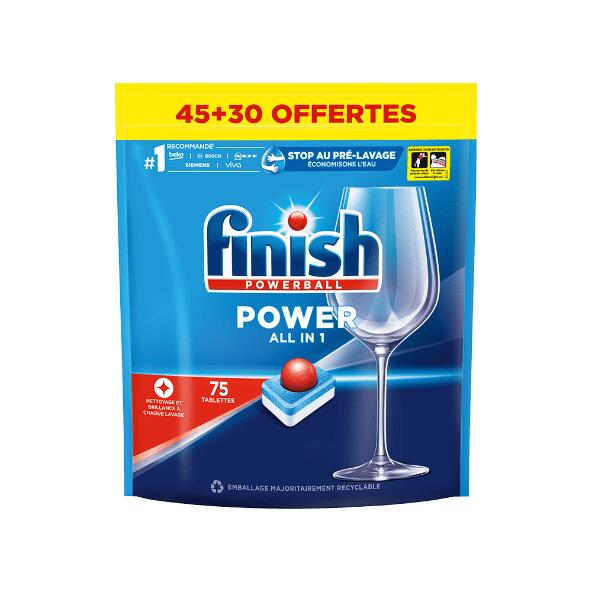 FINISH(R) 				Tablettes pour Lave Vaisselle All In 1