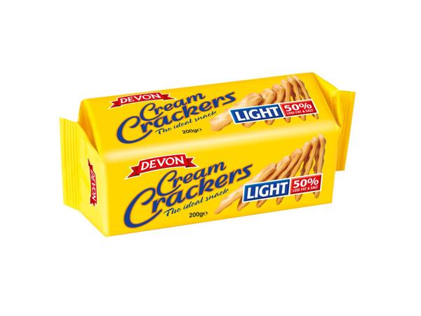 Cream Crackers Light