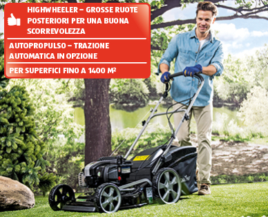 Tosaerba a benzina PLUS 3 R GARDENLINE(R)