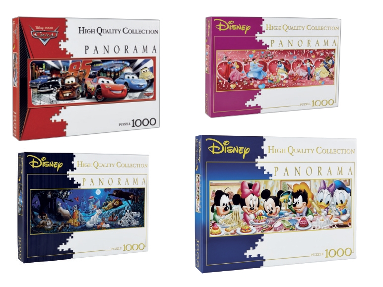 CLEMENTONI Large Character Panorama Puzzle