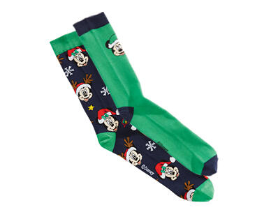 Adult's Christmas Novelty Socks 2pk
