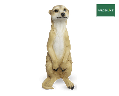 BIRD-SCARE MEERKAT FIGURINES