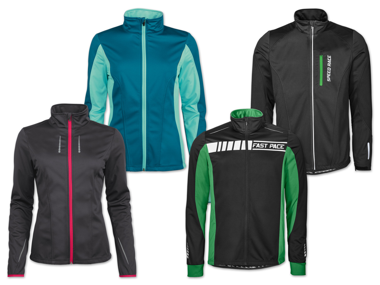 CRIVIT(R) Damen/Herren Softshelljacke1