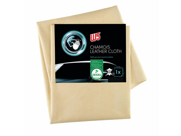 Peau de chamois naturelle pour voiture