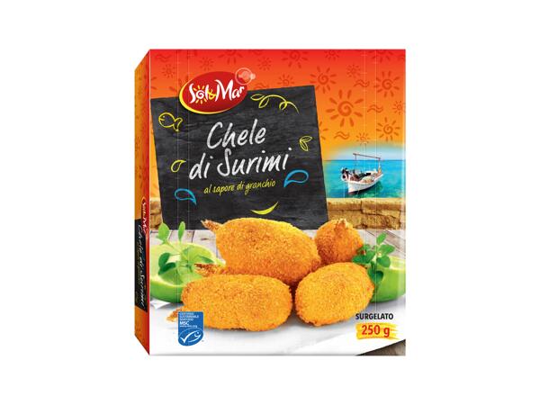 Surimi claws