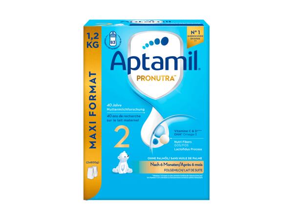 Lait deuxième âge Pronutra 2 Aptamil