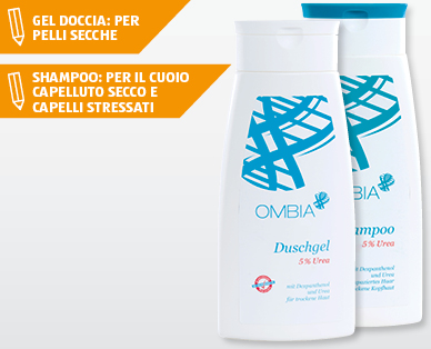 Gel doccia/Shampoo con urea OMBIA