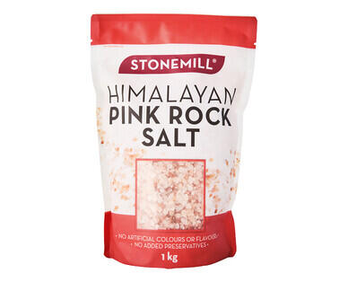 Himalayan Pink Rock Salt 1kg or Whole Black Peppercorns 380g