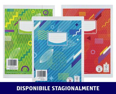 QUADERNI, 2 PEZZI