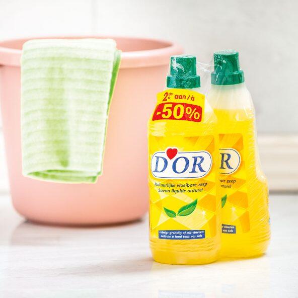 D'OR(R) 				Natürliche Flüssigseife, 2 St.