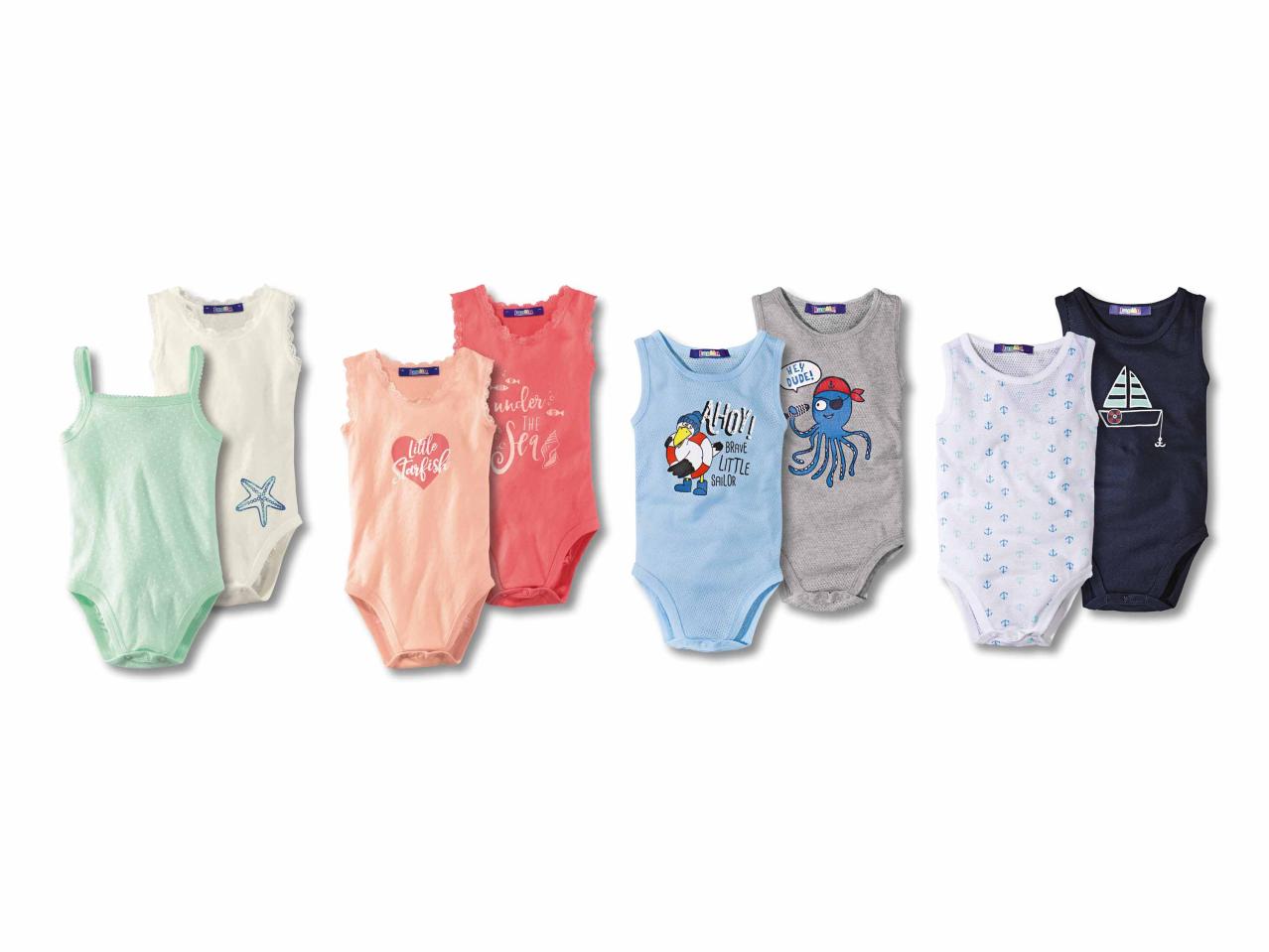 Bodies pour bébé, lot de 21