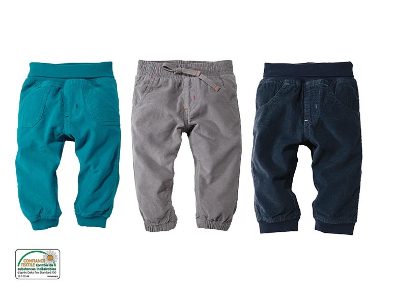 Pantalon en velours côtelé