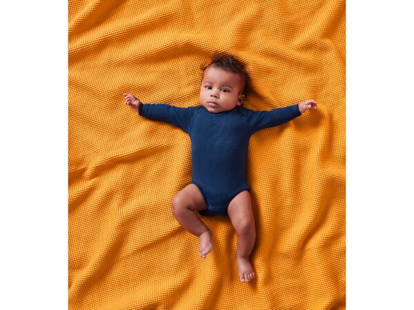 Baby Long-Sleeve Bodysuits, 3 pieces