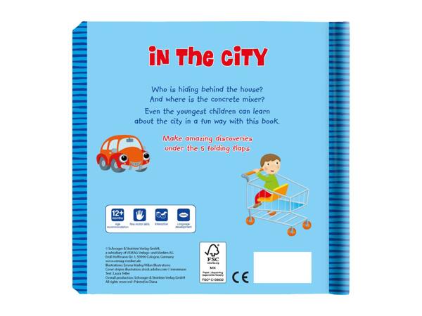 Interactive Baby Board Book - In The City