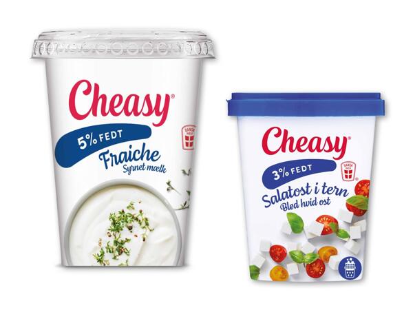 Cheasy fraiche eller salatost i tern
