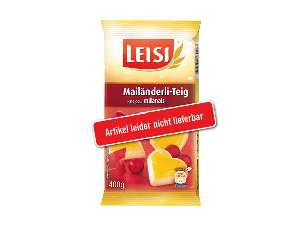 Leisi Mailänderli-Teig