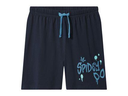 Older Kids' Short Pyjamas with Spider-Man Design