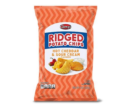 Clancy's Jalapeno Ranch or Hot Cheddar & Sour Cream Ridged Chips