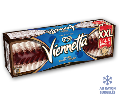 Glace vanille Viennetta LUSSO(R)