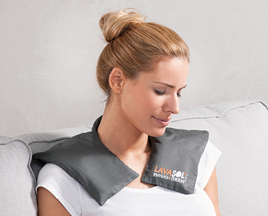 Coussin chauffant à base de lave LAVASOL(R) BY PHYSIO THERM(R)