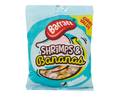 Barratt Fruit Salad Softies 160g, Dolly Mix 230g or Shrimps & Bananas 220g