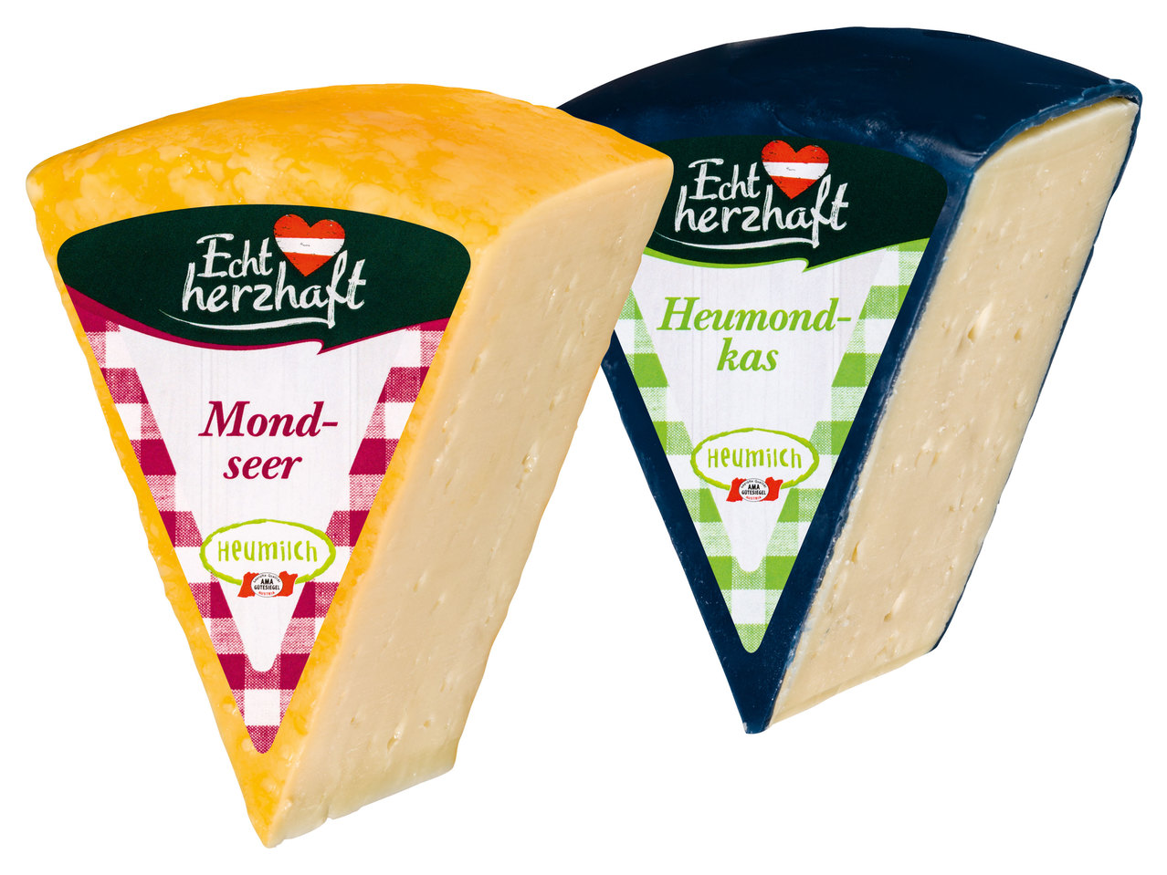 ECHT HERZHAFT Heumilch-Käsespezialität