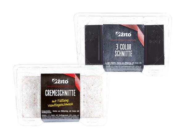 Cremeschnitte 2er oder 3 Color Schnitte
