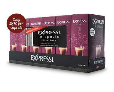 Expressi Capsule Value Packs 6 x 16pk - La Spezia