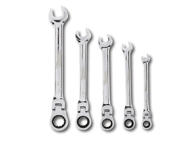 Powerfix(R) Combination Ratchet/Spanner Set