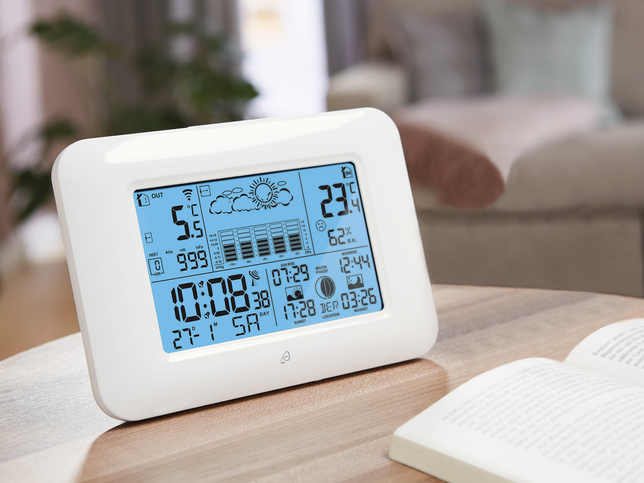 Auriol Radio-Controlled Weather Station1