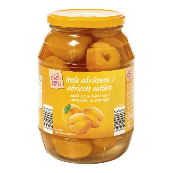 Abricots au sirop