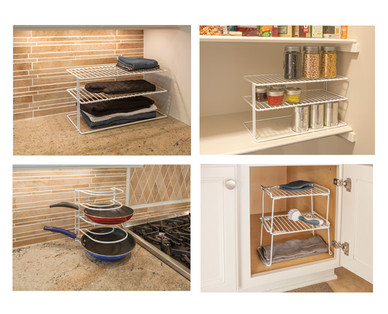 Easy Home Wire Cabinet Organizer Assortment