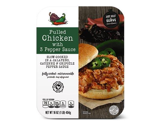 Park Street Deli 
 Pulled Chicken or Boneless Pork Ribs in 3-Pepper Sauce