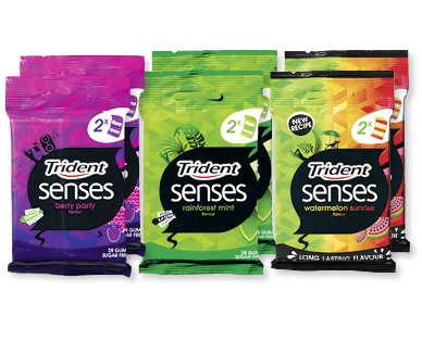 Chewing gum Senses TRIDENT(R)