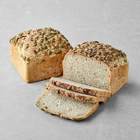 Kartoffelbrød med græskarkerner