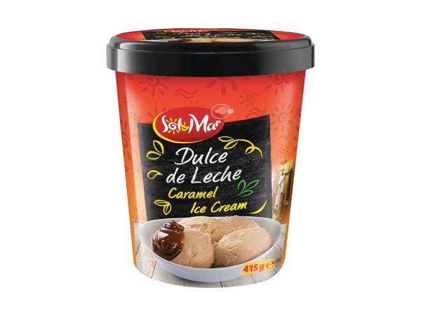 Gelato al dulce de leche