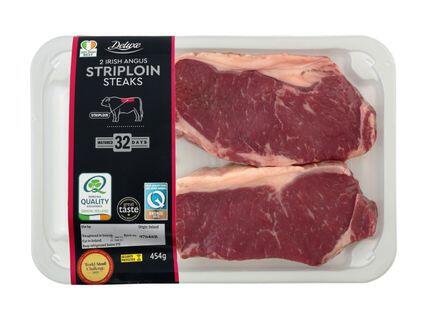DELUXE 2 Angus Striploin Steaks