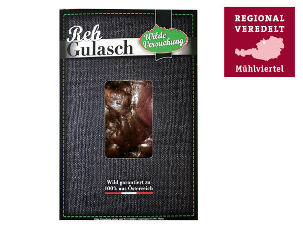 REGIONAL VEREDELT Rehgulasch