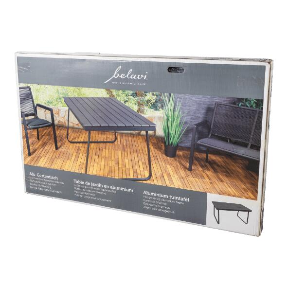 BELAVI(R) 				Aluminium tuintafel