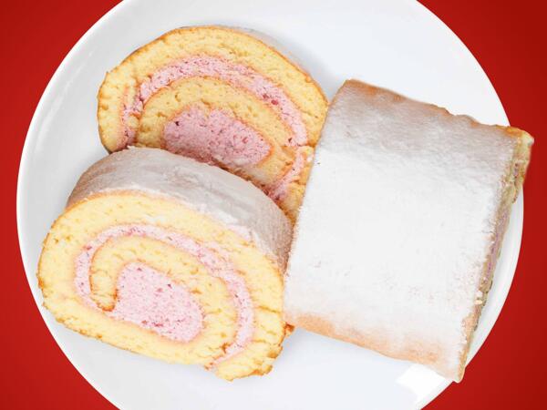 Erdbeer Roulade