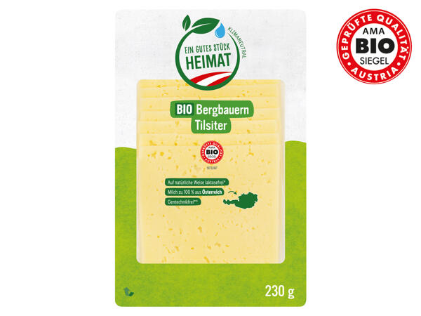 Bio Tilsiter oder Bio Butterkäse